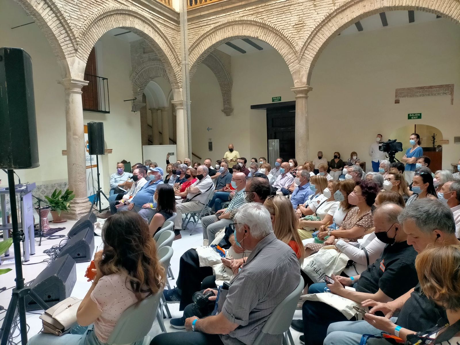 Bienvenida en el Palacio de Villardompardo · Jaén